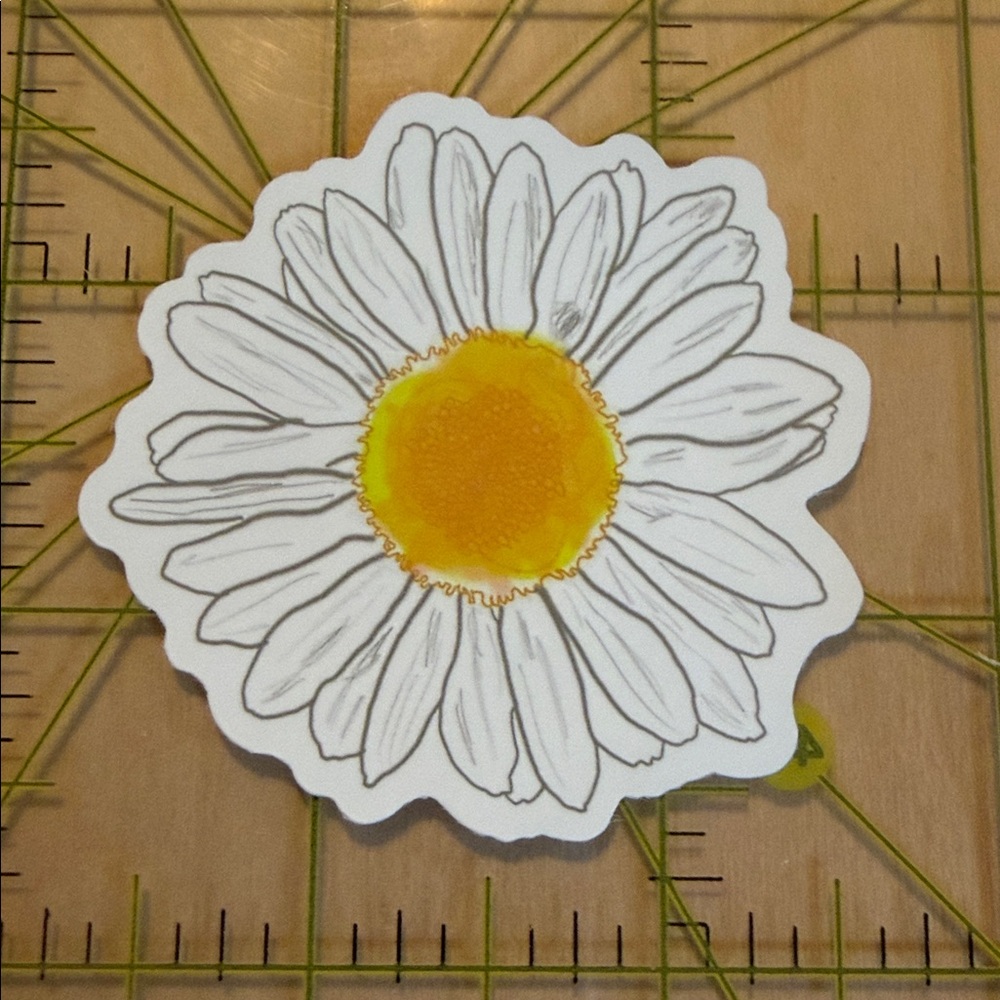 NEW Flower Aesthetic Waterproof Vinyl Sticker
